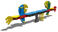 Houpačka pružinová TANDEM PARROT