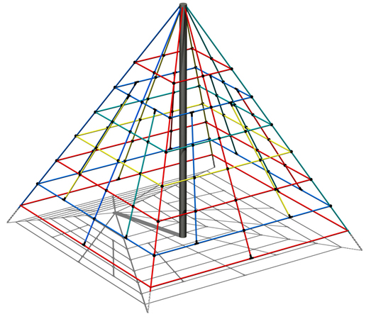 Lanová pyramida 300