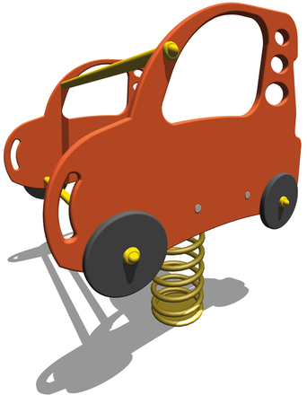Houpačka pružinová CINQUECENTO 03
