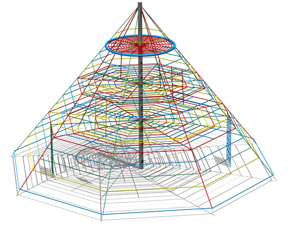 Lanová pyramida GALAXY 650
