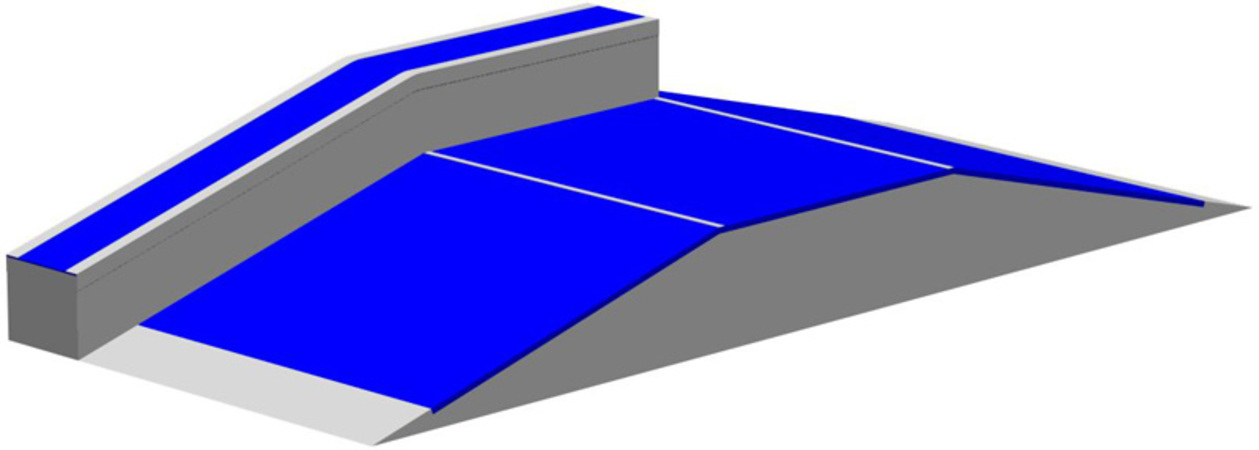 Skate DOUBLE SIDE CENTRAL BOX 60
