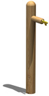 Pitná fontána dřevěná LEGNO